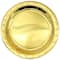 9" Gold Paper Plates, 8ct. by Celebrate It™